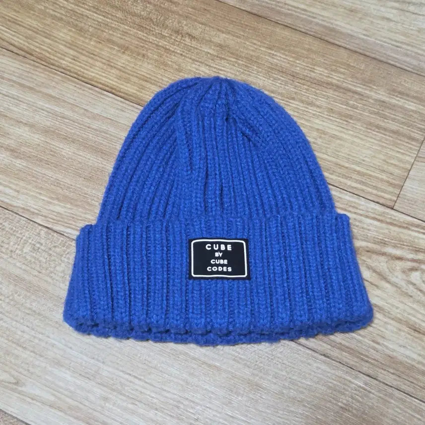 [BUNJANG] Cobalt Blue Knit Beanie / 코발트블루 니트 비니