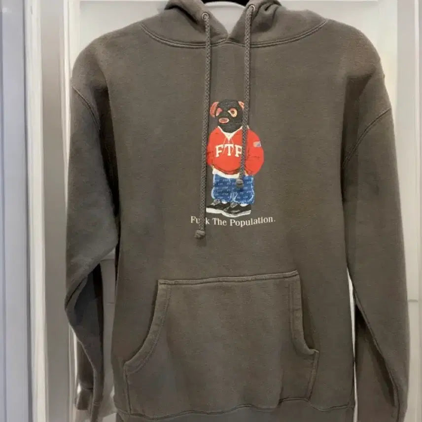 [BUNJANG] FTP Bear Hoodie S / FTP 베어 후드티 S