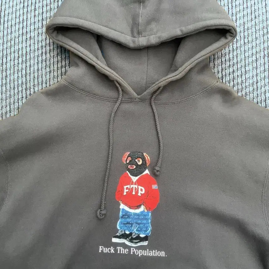 [BUNJANG] FTP Bear Hoodie S / FTP 베어 후드티 S