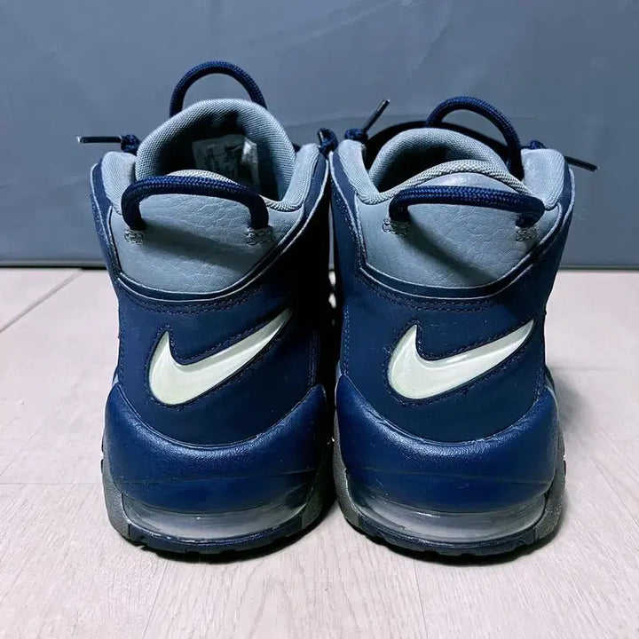 [BUNJANG] Nike Air Uptempo Navy Grey Sneakers / (정품 나코탭 중고) 귀한 모델 업템포 네이비 그레이 (280사이즈)