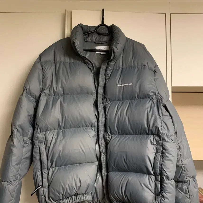 [BUNJANG] Thisisneverthat Gray Padded Jacket / 디스이즈네버댓 패딩 그레이 L