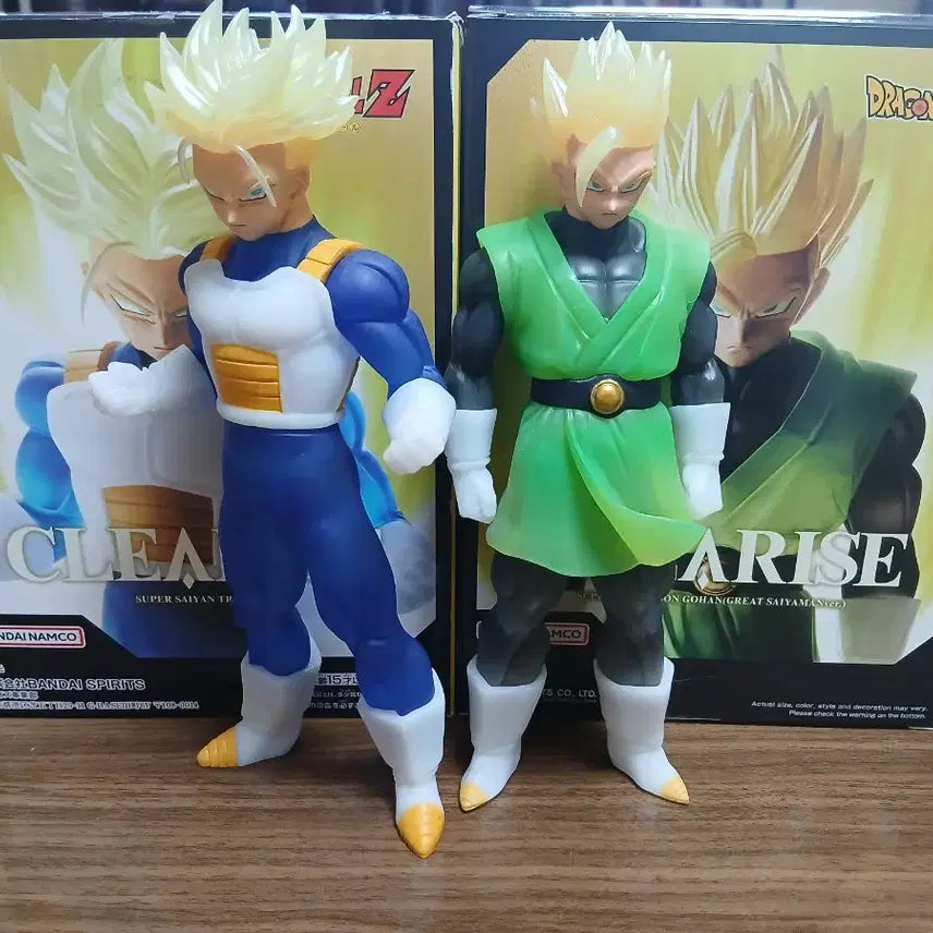 [BUNJANG] Dragon Ball Super Trunks & Gohan Figure / 드래곤볼 클리어라이즈 초사이어인 트랭크스 & 손오반 피규어