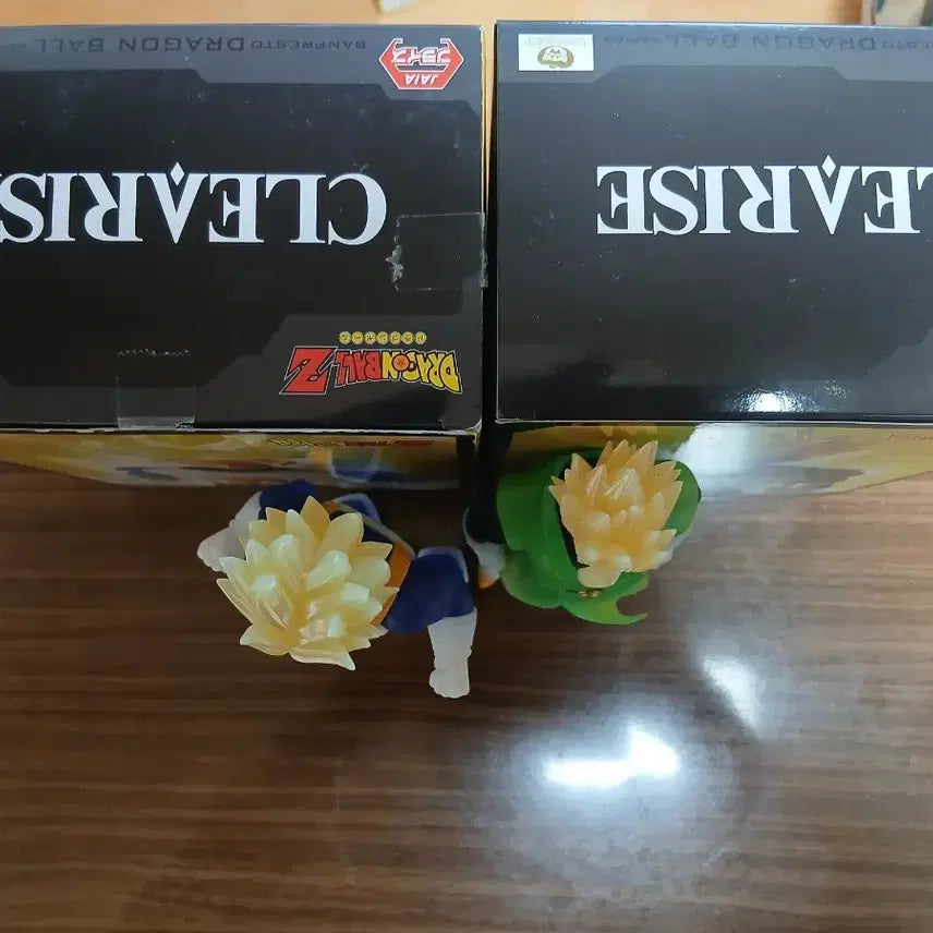 [BUNJANG] Dragon Ball Super Trunks & Gohan Figure / 드래곤볼 클리어라이즈 초사이어인 트랭크스 & 손오반 피규어