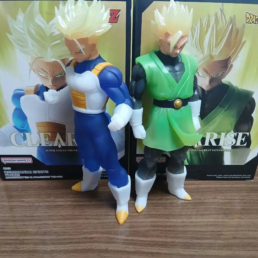 [BUNJANG] Dragon Ball Super Trunks & Gohan Figure / 드래곤볼 클리어라이즈 초사이어인 트랭크스 & 손오반 피규어