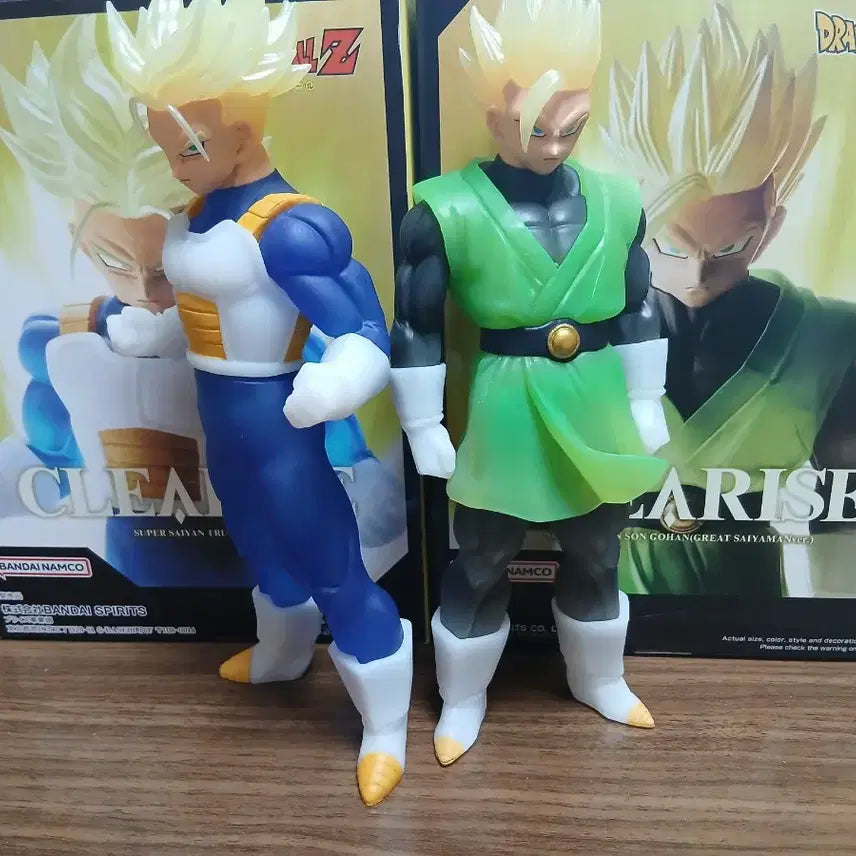 [BUNJANG] Dragon Ball Super Trunks & Gohan Figure / 드래곤볼 클리어라이즈 초사이어인 트랭크스 & 손오반 피규어