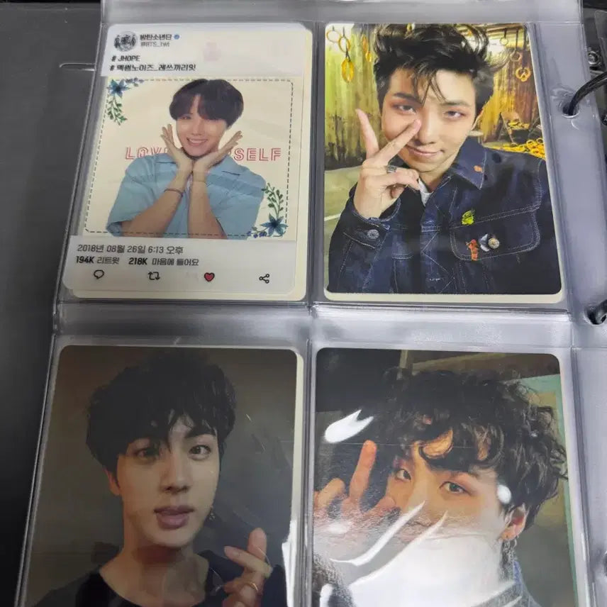 방탄소년단 BTS fake love 포토카드
