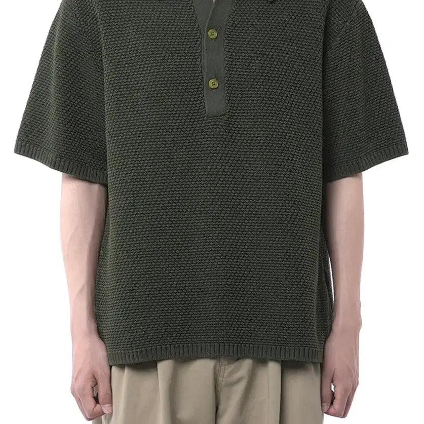 [BUNJANG] Years Ago Half Collar Cotton Knit / 이얼즈어고 하프 카라 코튼 니트