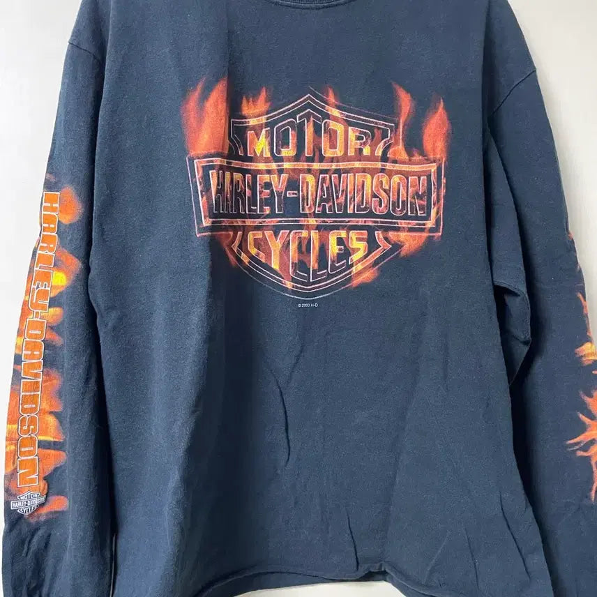 [BUNJANG] Harley Davidson Cut-Off Top / 00s harley