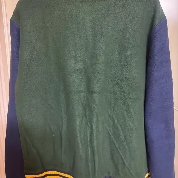 [BUNJANG] Polo Ralph Lauren Fleece Varsity Jacket / 폴로랄프로렌 플리스 바시티 그린(XL)