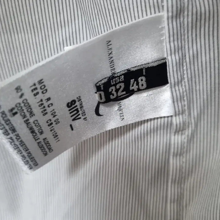 [BUNJANG] Alexander McQueen Striped Shirt / 알렉산더 맥퀸 스트라이프 셔츠