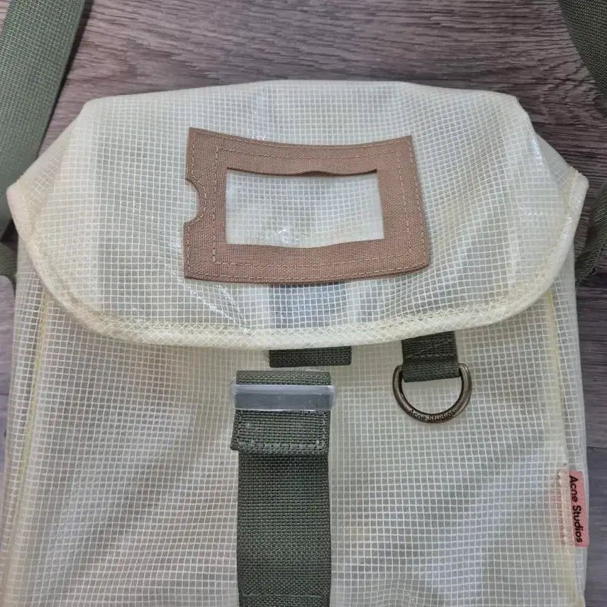 [BUNJANG] Acne Studios Unisex Clear Crossbody Bag - Transparent / 아크네 공용 클리어 크로스백 - 투명색 / C10132ASE