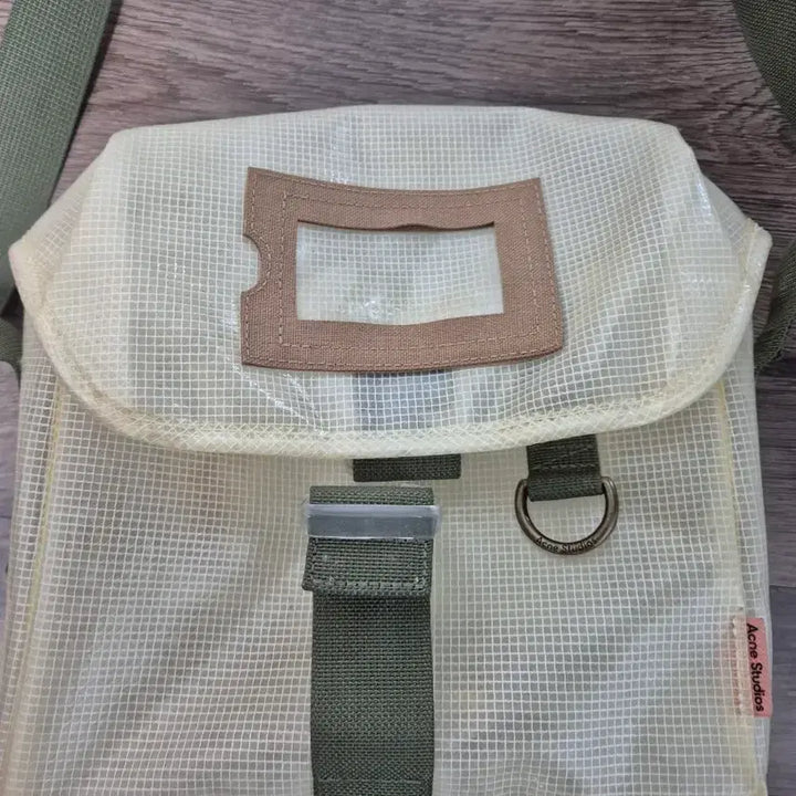 [BUNJANG] Acne Studios Unisex Clear Crossbody Bag - Transparent / 아크네 공용 클리어 크로스백 - 투명색 / C10132ASE