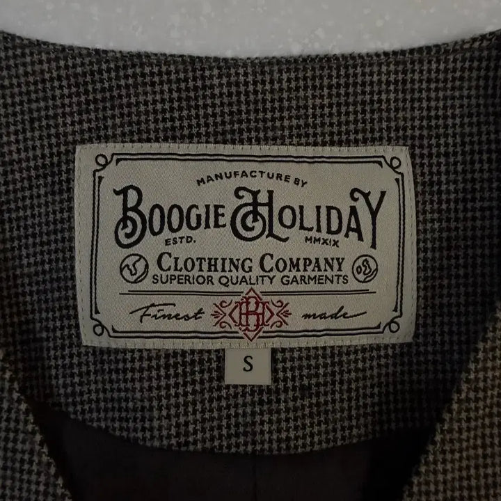 [BUNJANG] Boogie Holiday Work Best S Size / 부기홀리데이 워크 베스트 S 사이즈
