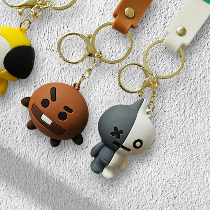 [BUNJANG] BTS Character Keyring / BTS캐릭터키링