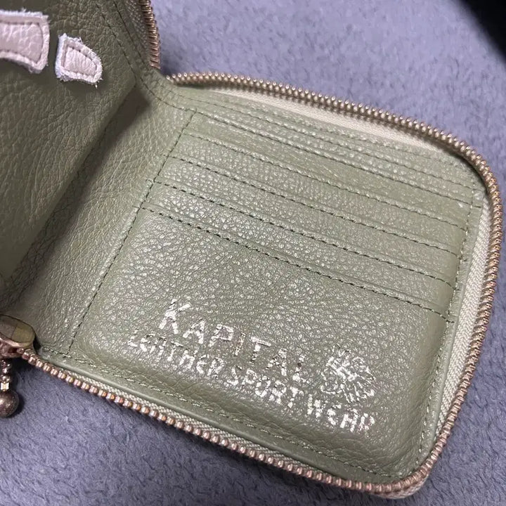 [BUNJANG] Capital Thumb Up Olive Wallet / 캐피탈 떰즈업 본 지갑 올리브