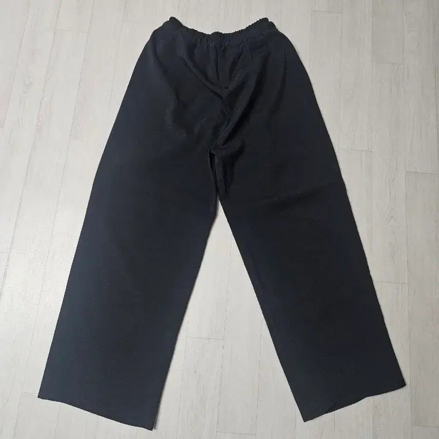 [BUNJANG] Black Wide Pants / 블랙 와이드팬츠