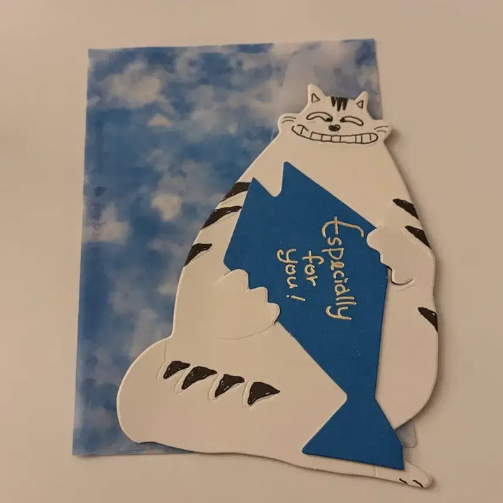 [BUNJANG] Vintage Mischievous Cat Letter Set / 고전 편지지 앙큼 고양이