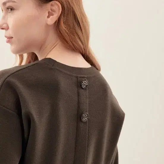 [BUNJANG] Raat Button Panel Knit Top / 래트 버튼 패널 니트 탑