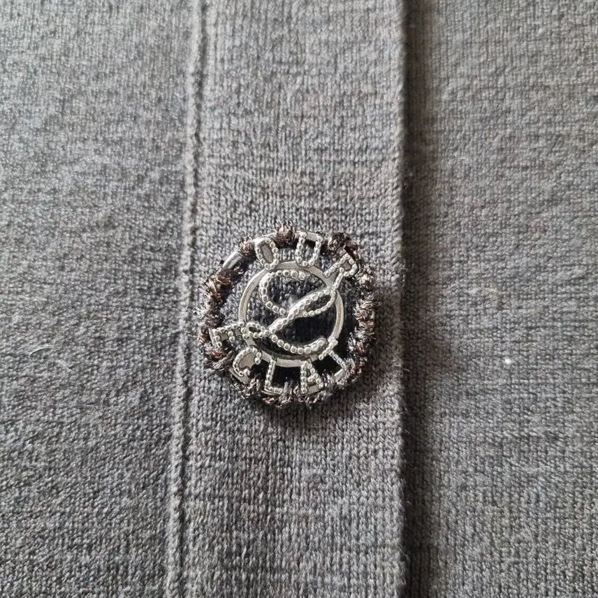 [BUNJANG] Raat Button Panel Knit Top / 래트 버튼 패널 니트 탑