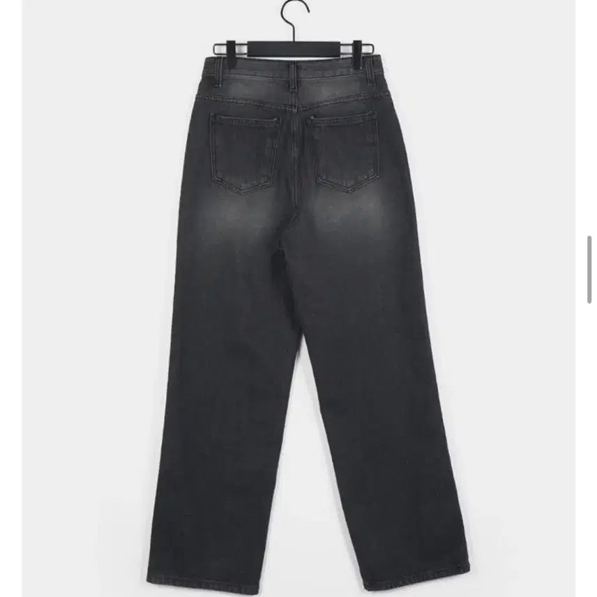 [BUNJANG] BlackUp Dunes Black Washing Wide Denim Pants / S Size / [블랙업] 듄스 블랙 워싱 와이드 데님 팬츠 / S size