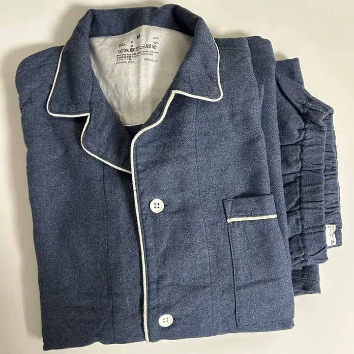 [BUNJANG] MUJI Flannel Pajamas Men&