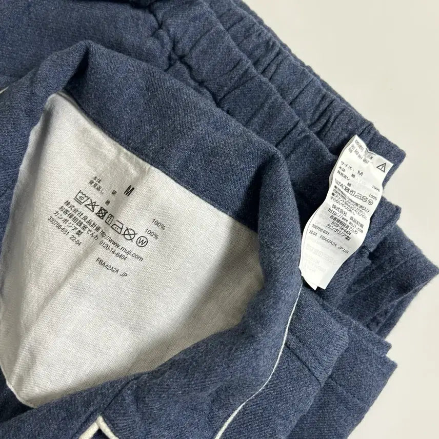 [BUNJANG] MUJI Flannel Pajamas Men&