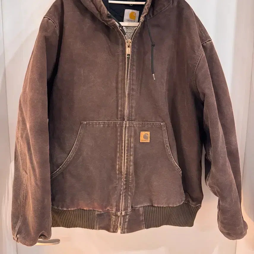 [BUNJANG] Carhartt Duck Active Jacket Brown 2XL / 빈티지 칼하트 덕 액티브 자켓 브라운 2XL