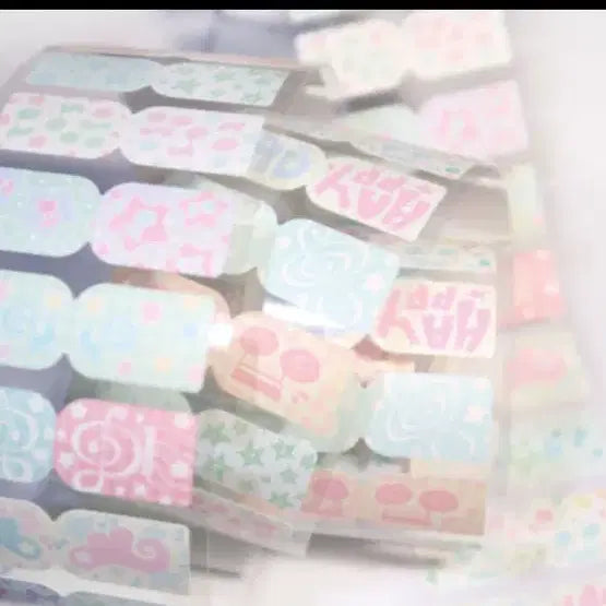 [BUNJANG] Stickers Kiss Cut Set / 스티커스 키스컷 띵