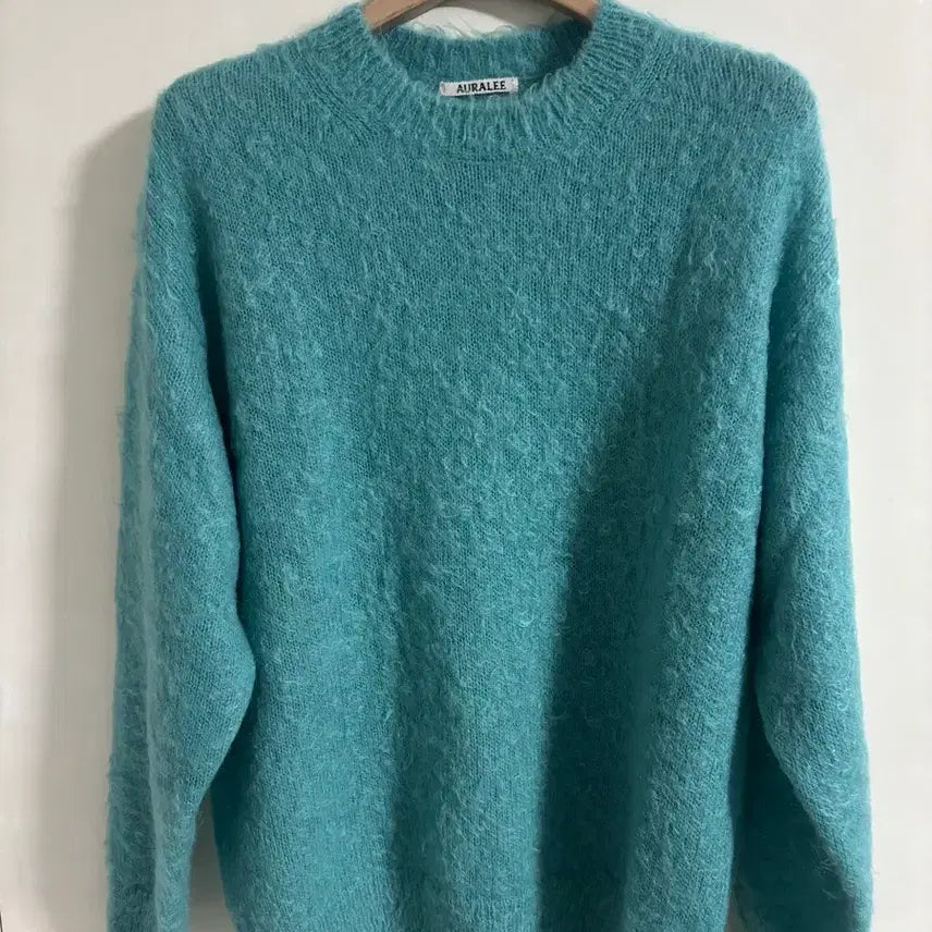 [BUNJANG] AURALEE Mohair Knit Sweater / AURALEE 모헤어 니트 스웨터 (3)