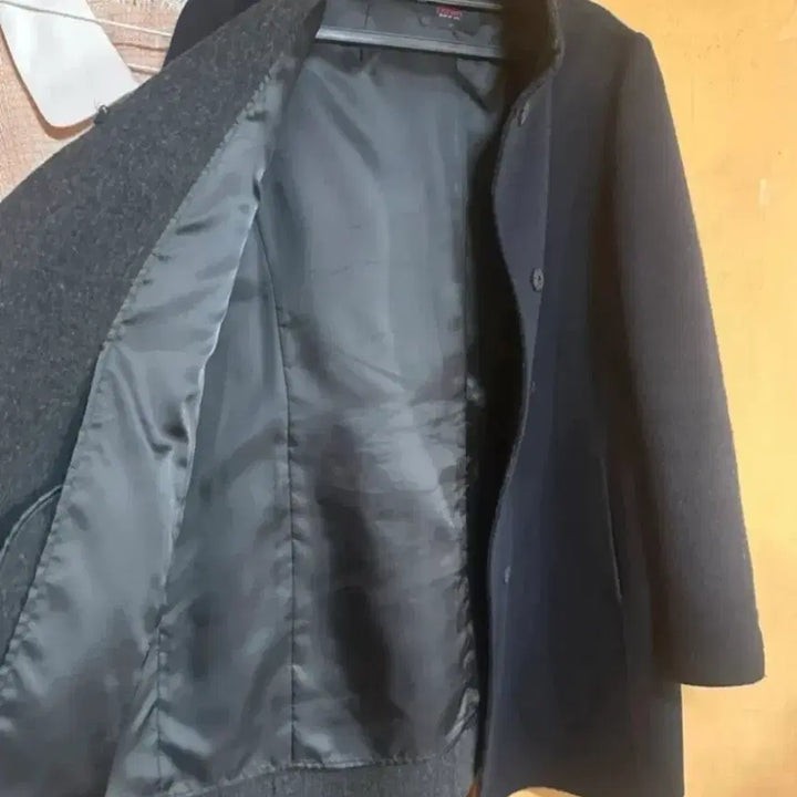 [BUNJANG] Zishen Navy Coat 100 / 지센 네이비 코트 100