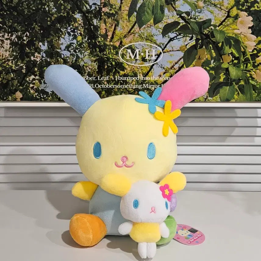 [SOLD OUT] (정품) 산리오 우사하나 중형 토끼 인형 /누이구루미 키링 가챠 피규어