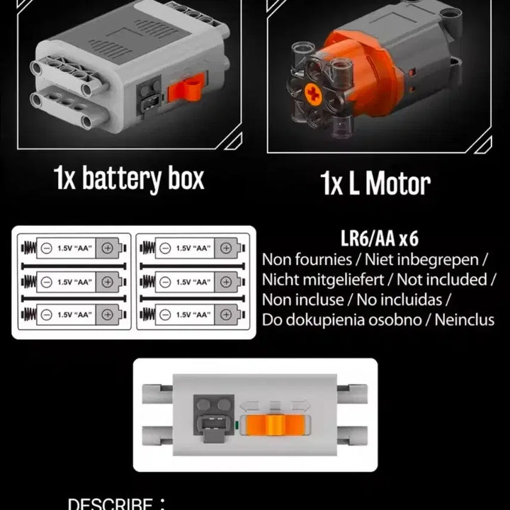 [BUNJANG] V8 Engine Assembly Block Toy Car / V8엔진 조립식 블록 장난감 아이들 레고 고퀄리티 자동차 차량용 감성튜닝