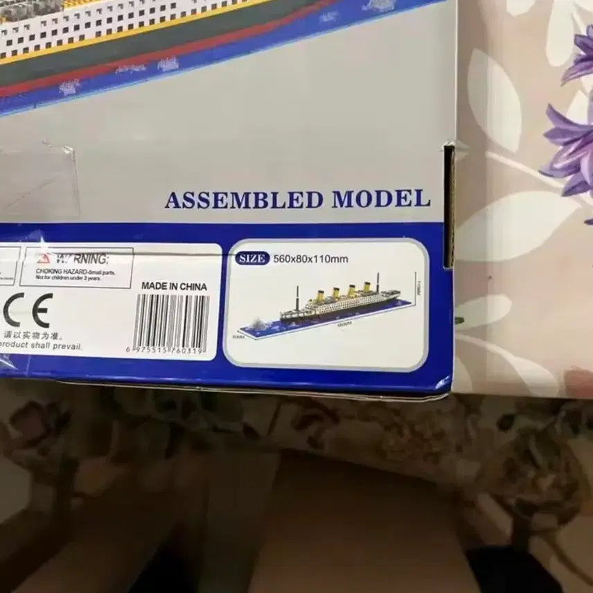 [BUNJANG] Titanic Building Block Model / 1878pcs 타이타닉 레고호환 조립식블록 프라모델 키덜트 어린이 장난감