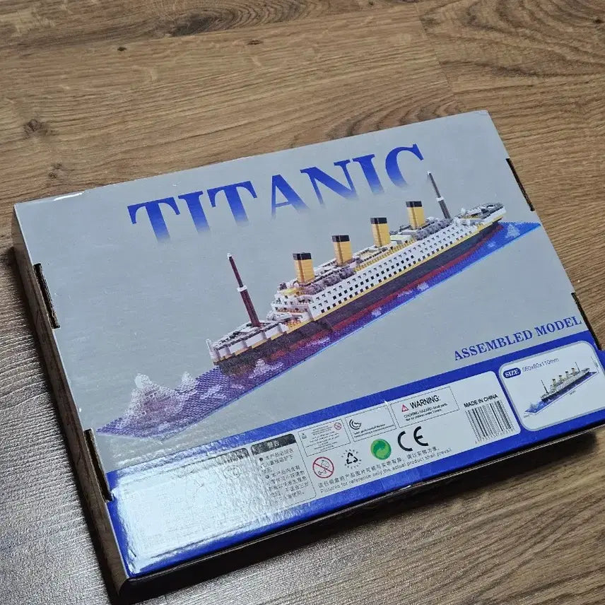 [BUNJANG] Titanic Building Block Model / 1878pcs 타이타닉 레고호환 조립식블록 프라모델 키덜트 어린이 장난감