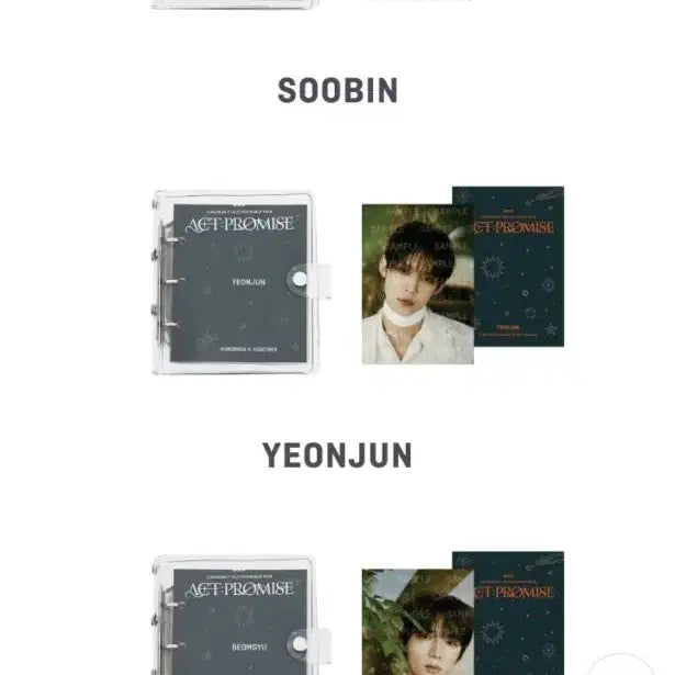 [BUNJANG] TXT Yeonjun Weverse Photocard Binder / 연준미니포토카드바인더 위버스공식굿즈 포카포함 txt