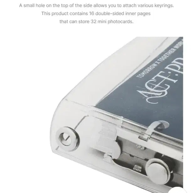 [BUNJANG] TXT Yeonjun Weverse Photocard Binder / 연준미니포토카드바인더 위버스공식굿즈 포카포함 txt