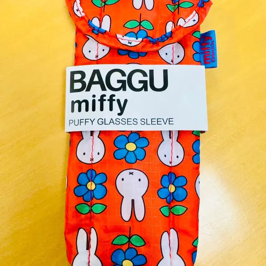 [BUNJANG] BAKU Miffy Puppy Orange Sleeve / 바쿠 미피 퍼피 안경 슬리브 오렌지