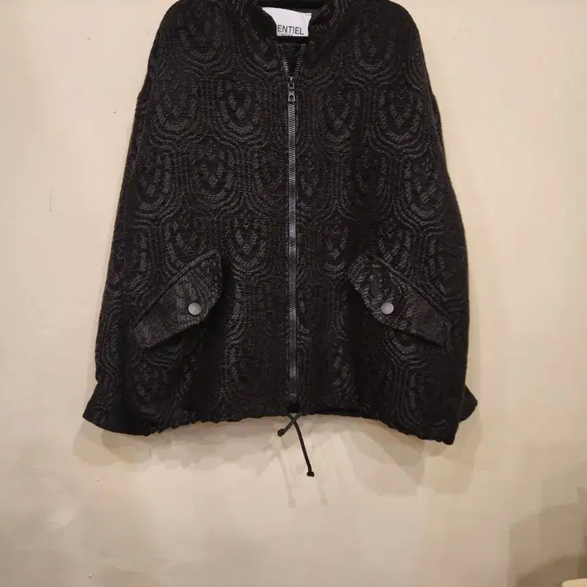 [BUNJANG] ESSENTIEL ANTWERP Jacquard Jacket / 에센샬 앤트워프 36 자카드 자켓