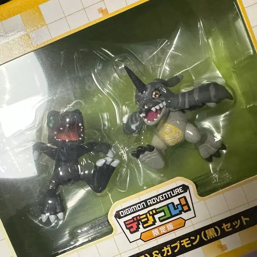 [BUNJANG] Digimon Agumon & Patamon Digi-Colle Set (Sealed) / 디지몬 디지코레 블랙 아구몬,파피몬 세트(미개봉)