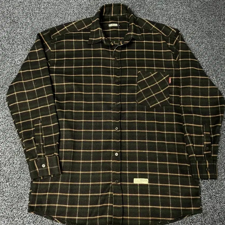 [BUNJANG] Camelwalk Checkered Shirt (L) / 카멜워크 체크남방 L(100-105 추천)