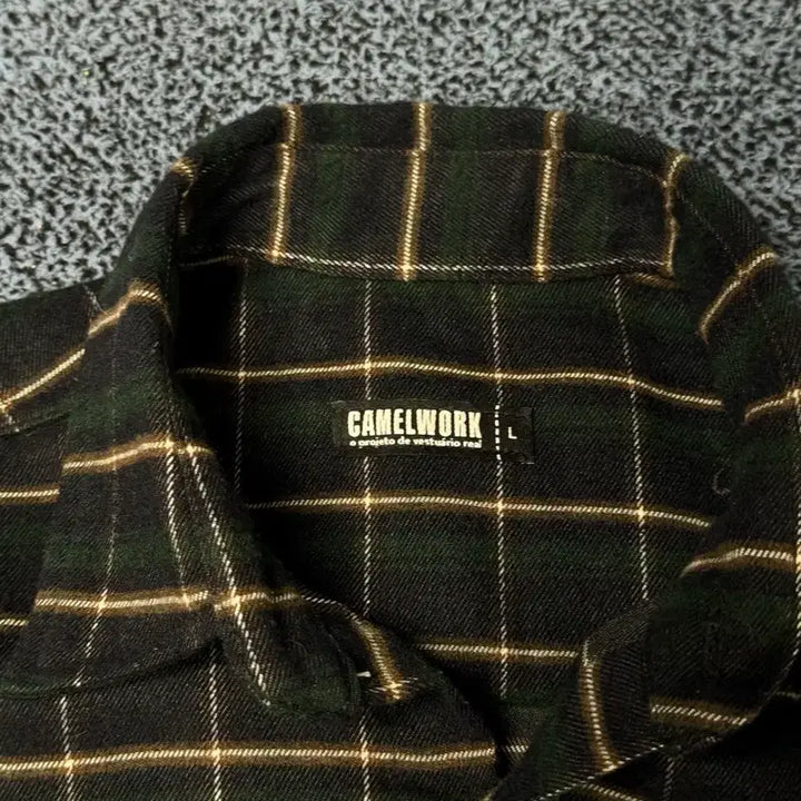 [BUNJANG] Camelwalk Checkered Shirt (L) / 카멜워크 체크남방 L(100-105 추천)