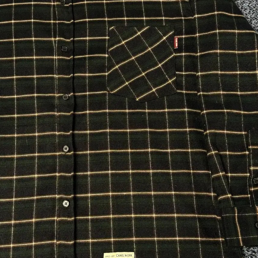[BUNJANG] Camelwalk Checkered Shirt (L) / 카멜워크 체크남방 L(100-105 추천)