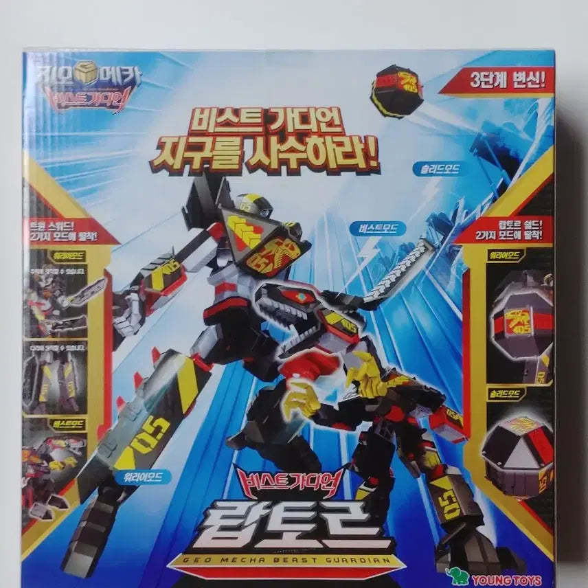 [BUNJANG] Geomecha Beast Guardian Raptor Robot Toy / 영실업 지오메카 비스트가디언 랍토르 로봇 장난감