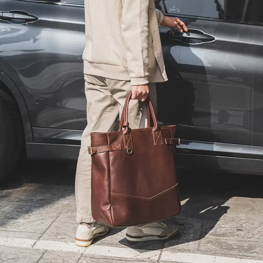 [BUNJANG] Hevitz Weekender Tote Bag (Large) / 헤비츠 위켄더 토드백 큰사이즈