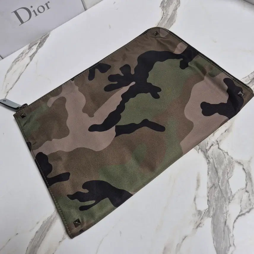 [BUNJANG] Valentino Camouflage Clutch Bag / (정품) 발렌티노 카모플라쥬 클러치백