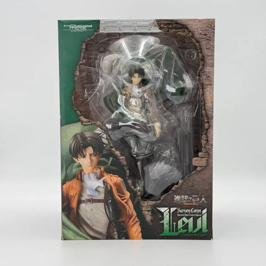 [BUNJANG] Hobbymax Attack on Titan Levi 1/7 Scale Figure (Sealed) / 진격의 거인 Hobbymax 리바이 1/7 스케일 피규어 (미개봉)