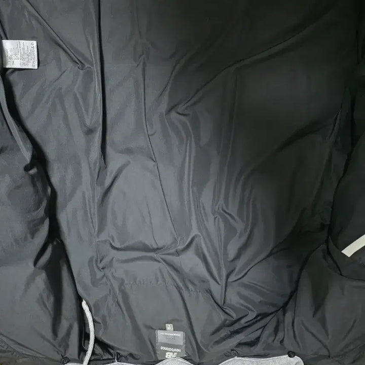 [BUNJANG] New Balance Hooded Padded Jacket Black / 뉴발란스 후드 패딩 블랙