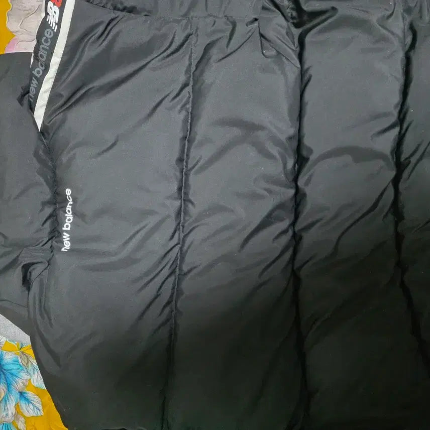 [BUNJANG] New Balance Hooded Padded Jacket Black / 뉴발란스 후드 패딩 블랙