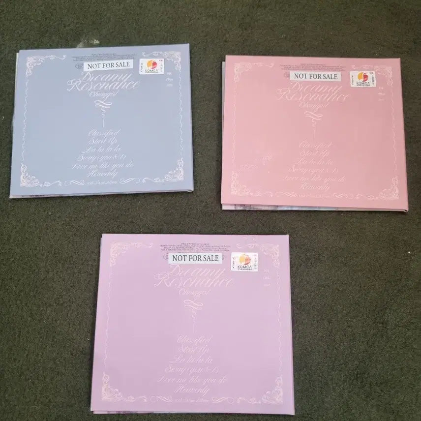 오마이걸 Dreamy Resonance 앨범 3종