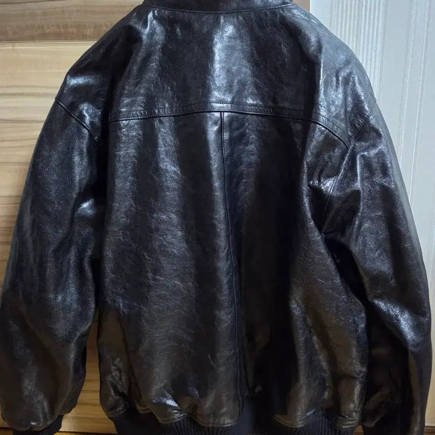 [BUNJANG] Auralee Lamb Leather Blouson 3 / 오라리 램 레더 블루종 3